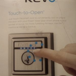 Kwikset Kevo Bluetooth Enabled Deadbolt Touch-to-o